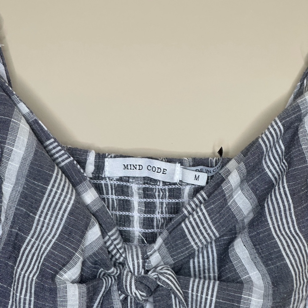 Mind Code Striped Sun Dress - Picture 4 of 5